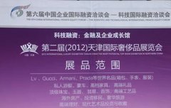 第二届豪侈品展览正在展核心正式揭幕
