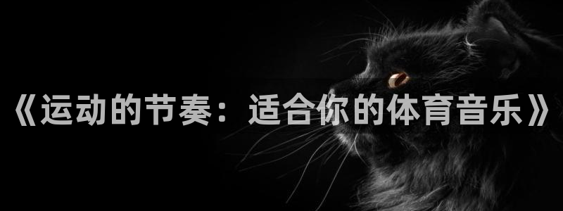 oety欧亿体育官网下载平台：《运动的节奏：适合你的体育音乐